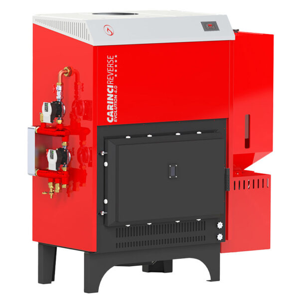 EVOLUTION 4.0 REVERSE pellet e legna Termo Dibi