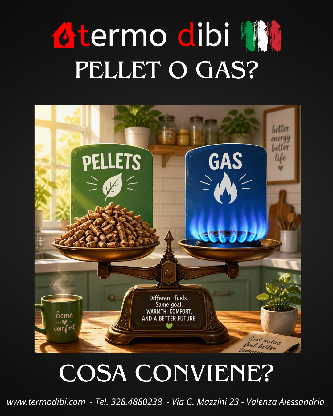 Pellet o gas?